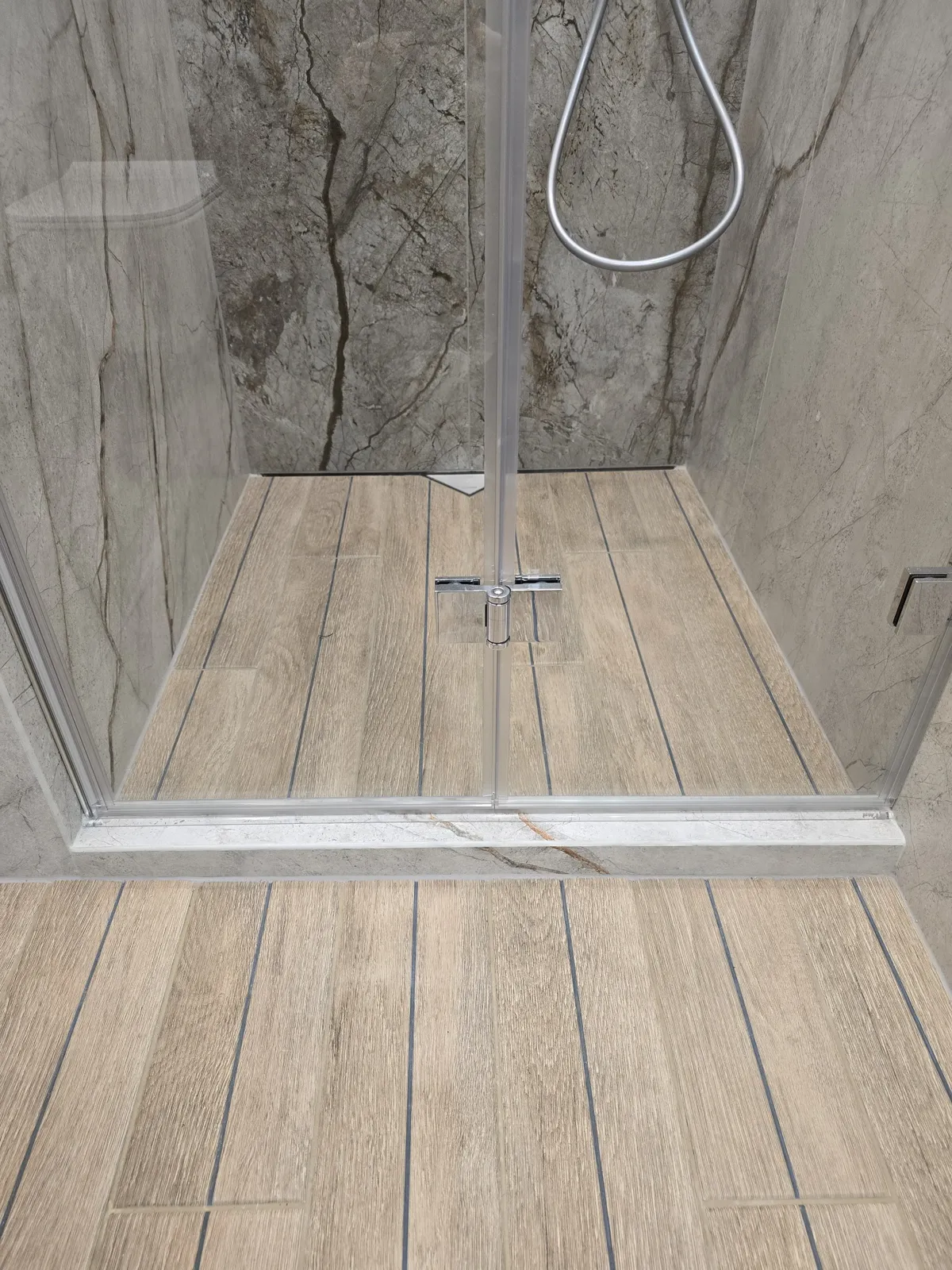 Душ кабина хармоника с обков хром и LuxClear (антиваровито) стъкло — Снимка 4